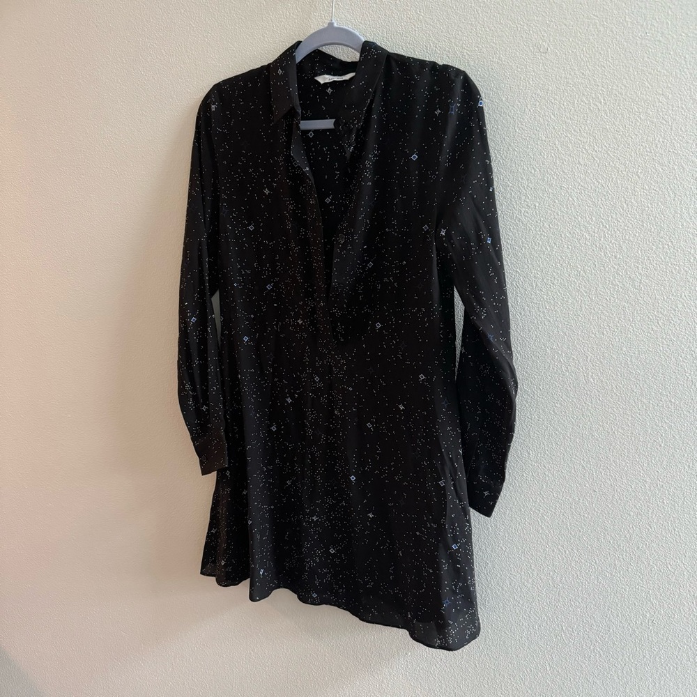 & Other Stories star print shirt dress